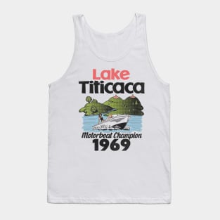 Lake Titicaca Motorboat Champion 1969 Tank Top